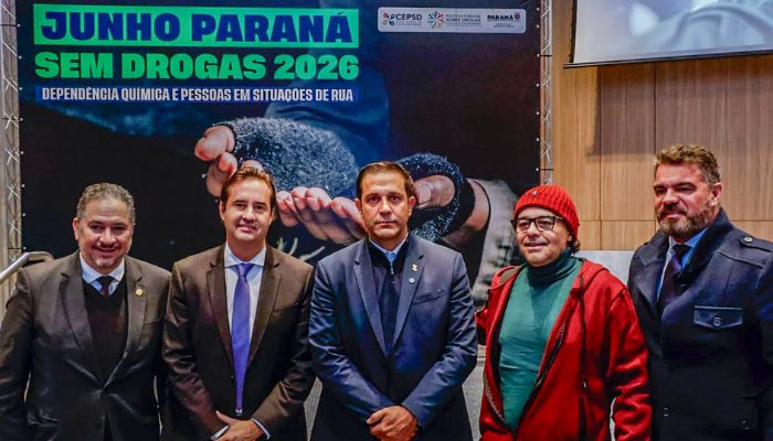 Estado abre Junho Paraná Sem Drogas com foco em ações integradas e apoio a vulneráveis